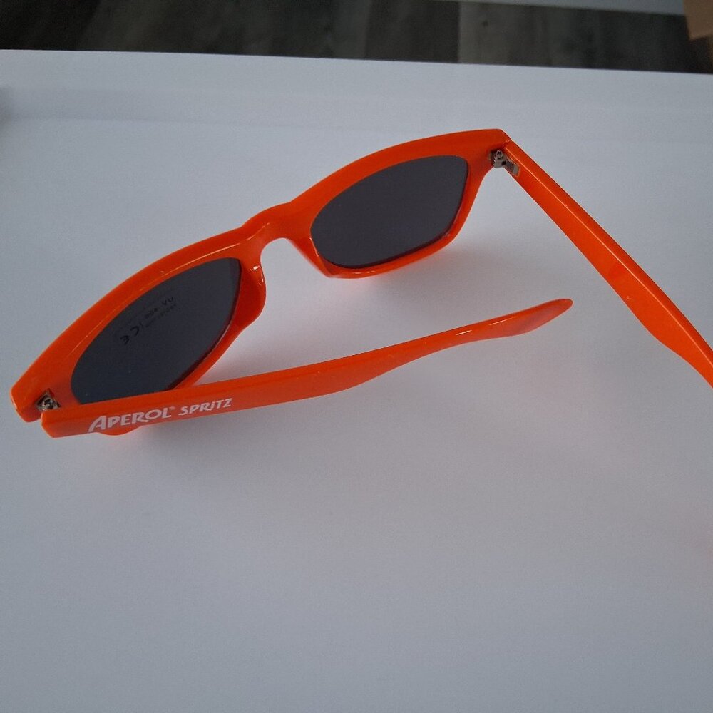 APEROL SPRITZ PROMOTIONAL SUNGLASSES ORANGE NWOT